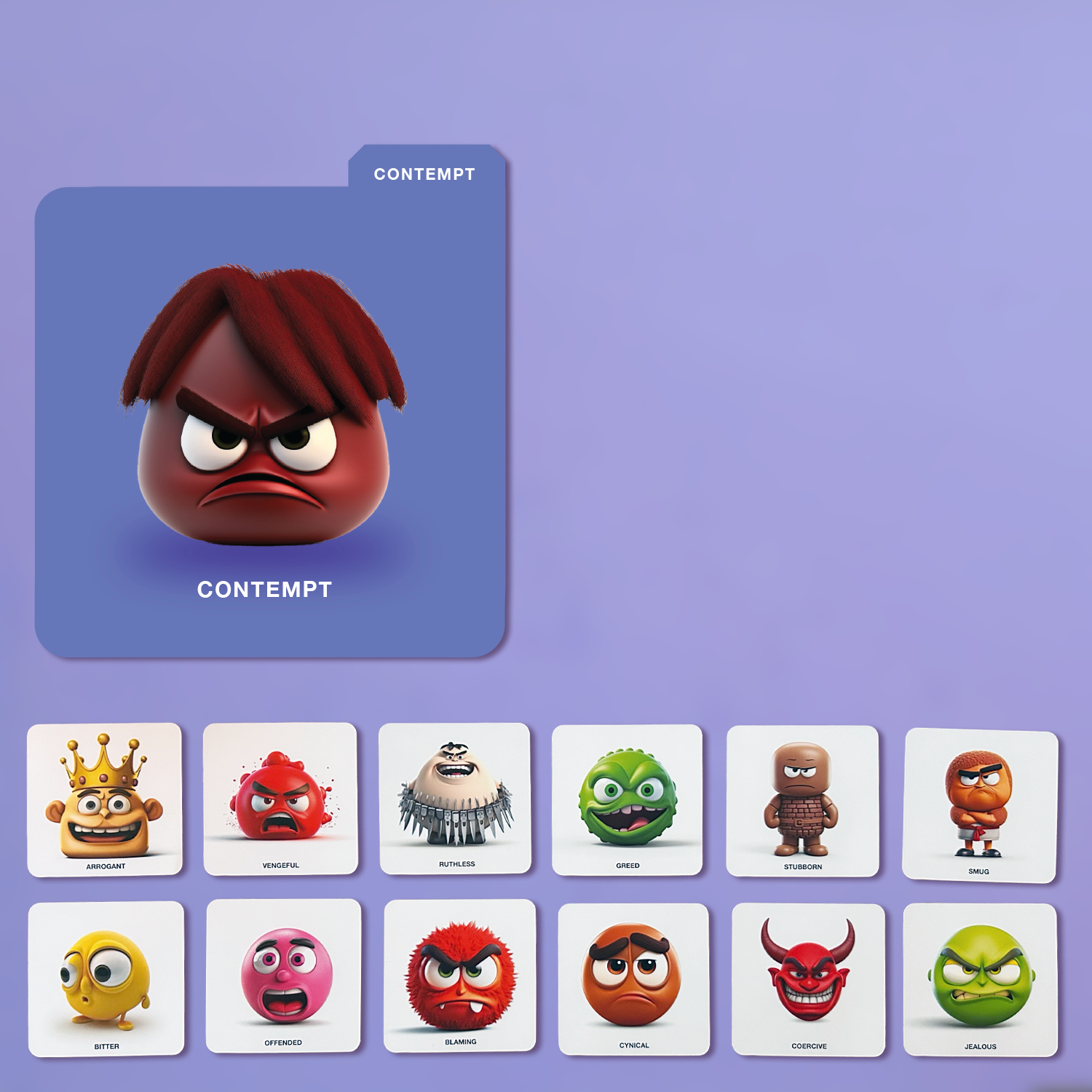 Refill Packs / Single Feeling Categories