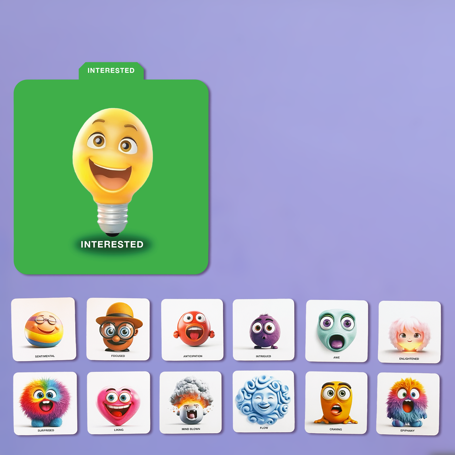 Refill Packs / Single Feeling Categories