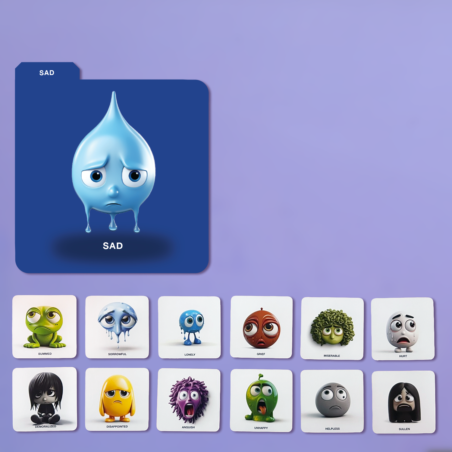 Refill Packs / Single Feeling Categories