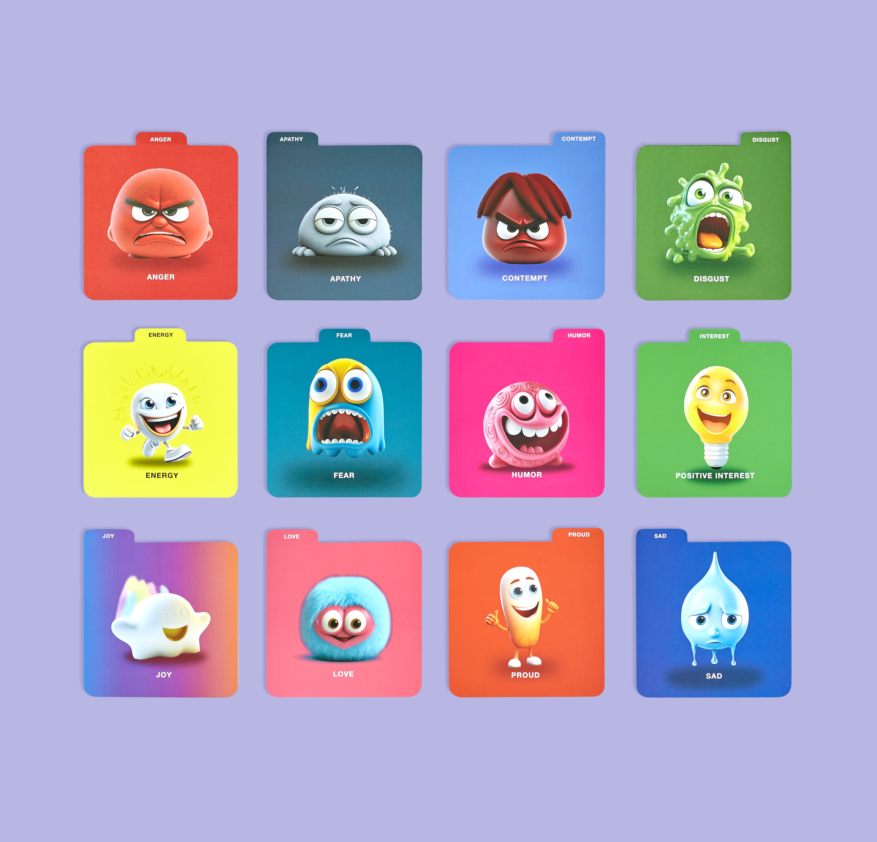 Refill Packs / Single Feeling Categories