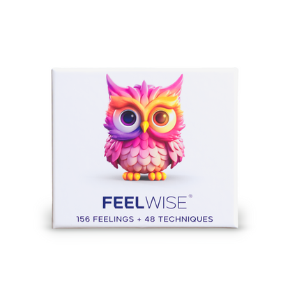 NEW V4 "Pink Owl" 156 Feelings + 48 Techniques Cards Box