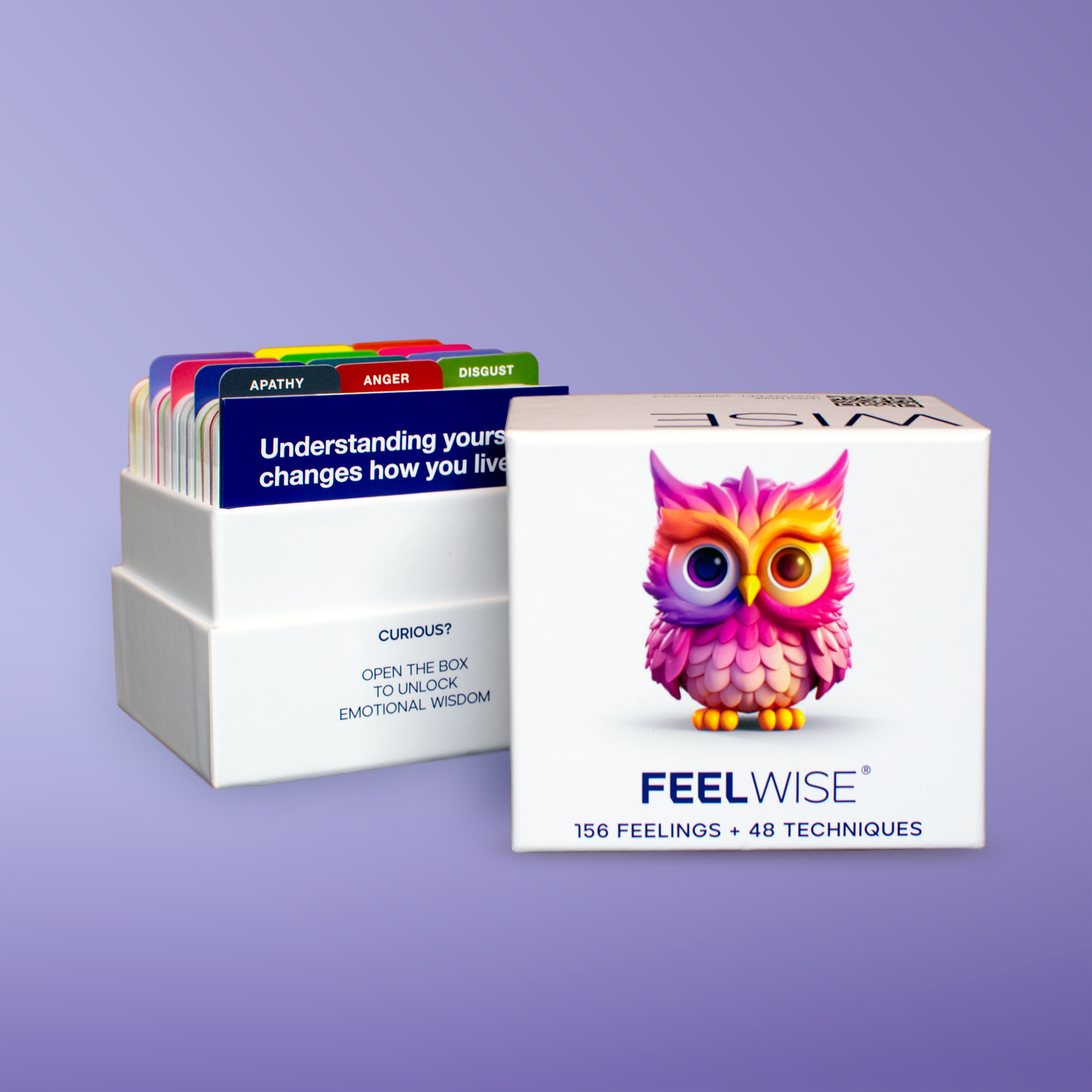 NEW V4 "Pink Owl" 156 Feelings + 48 Techniques Cards Box