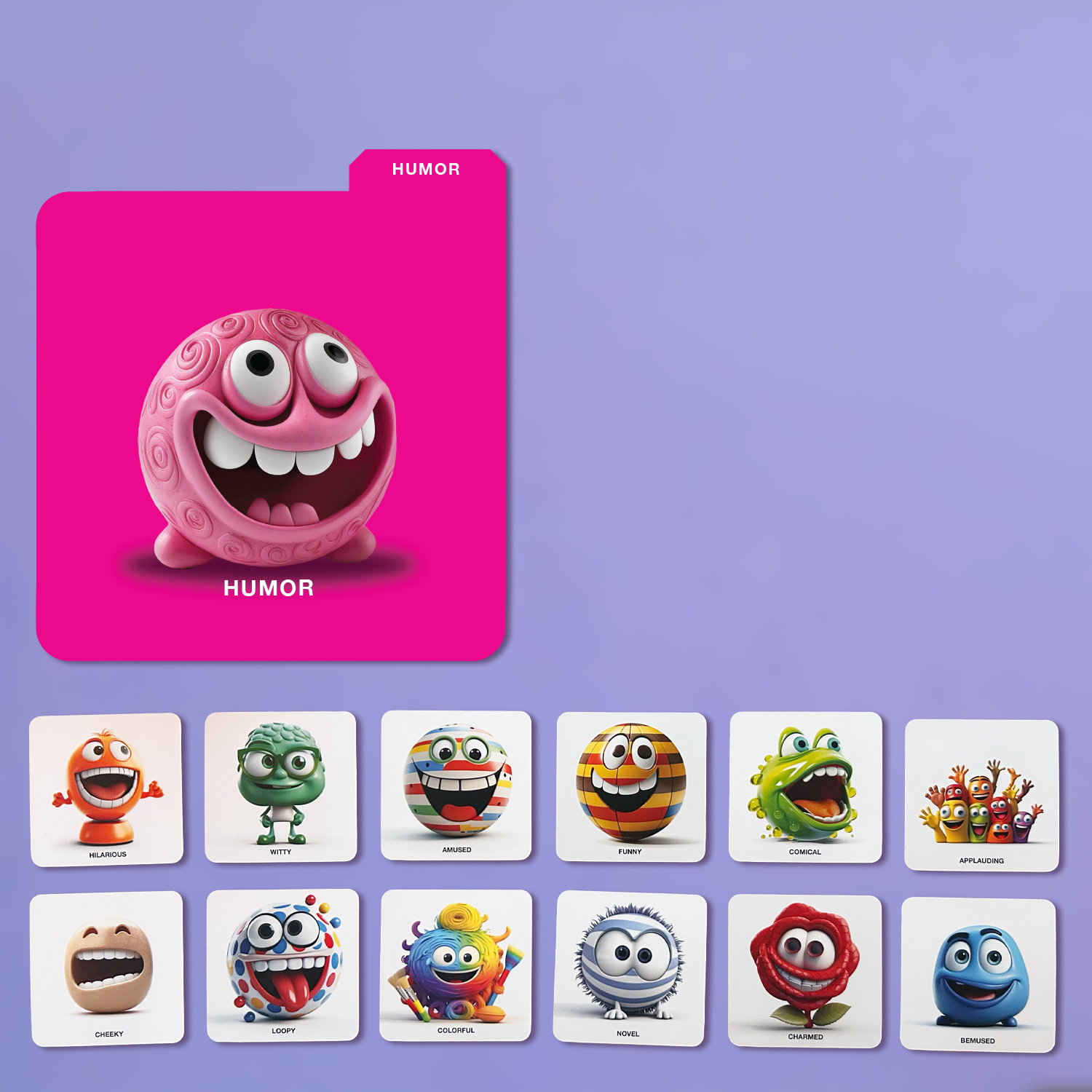 Refill Packs / Single Feeling Categories