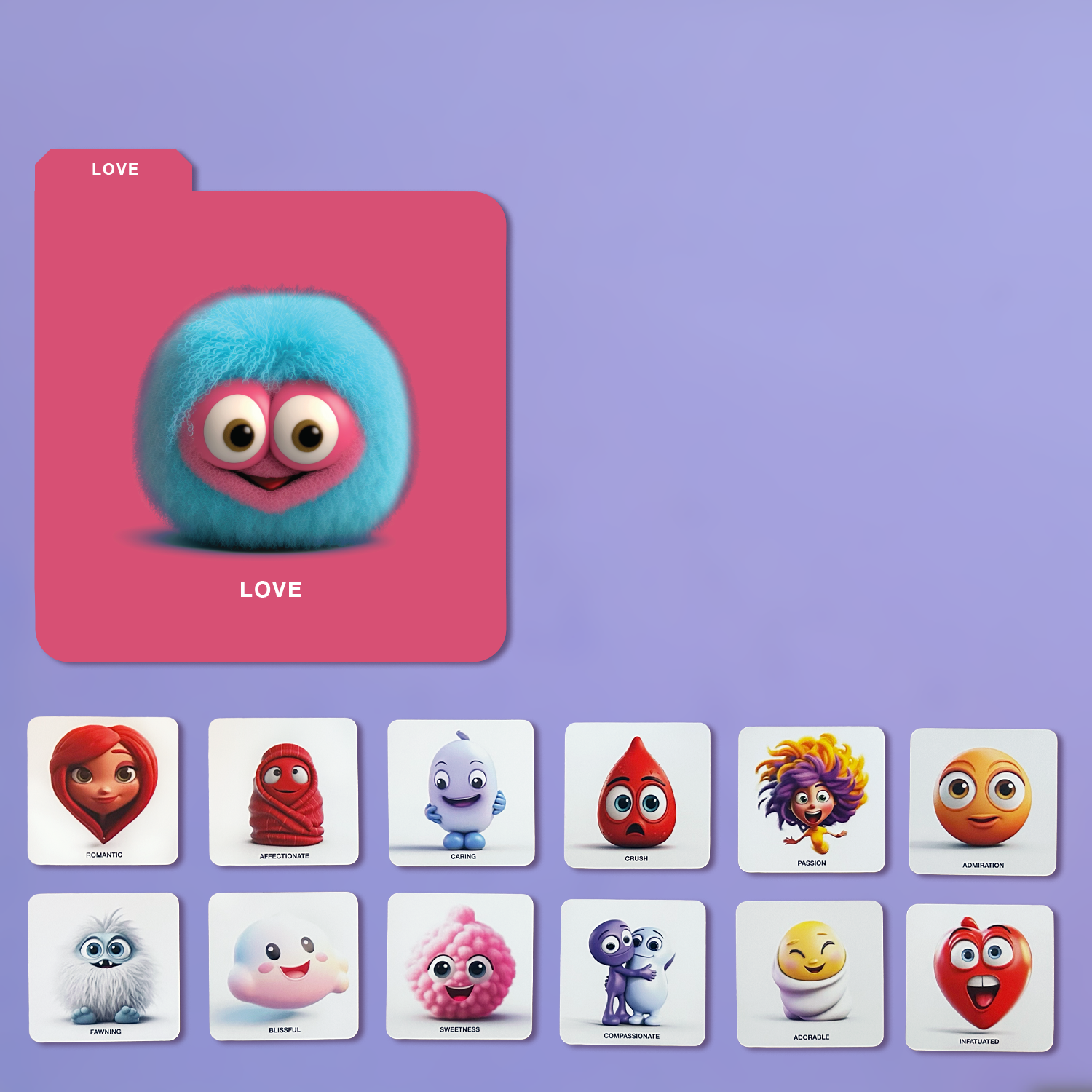 Refill Packs / Single Feeling Categories